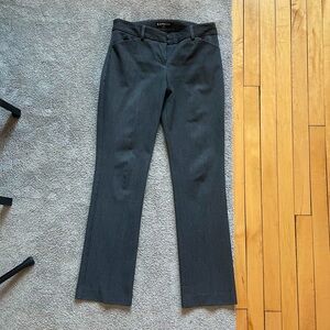Express editor bootcut pant grey size 0R